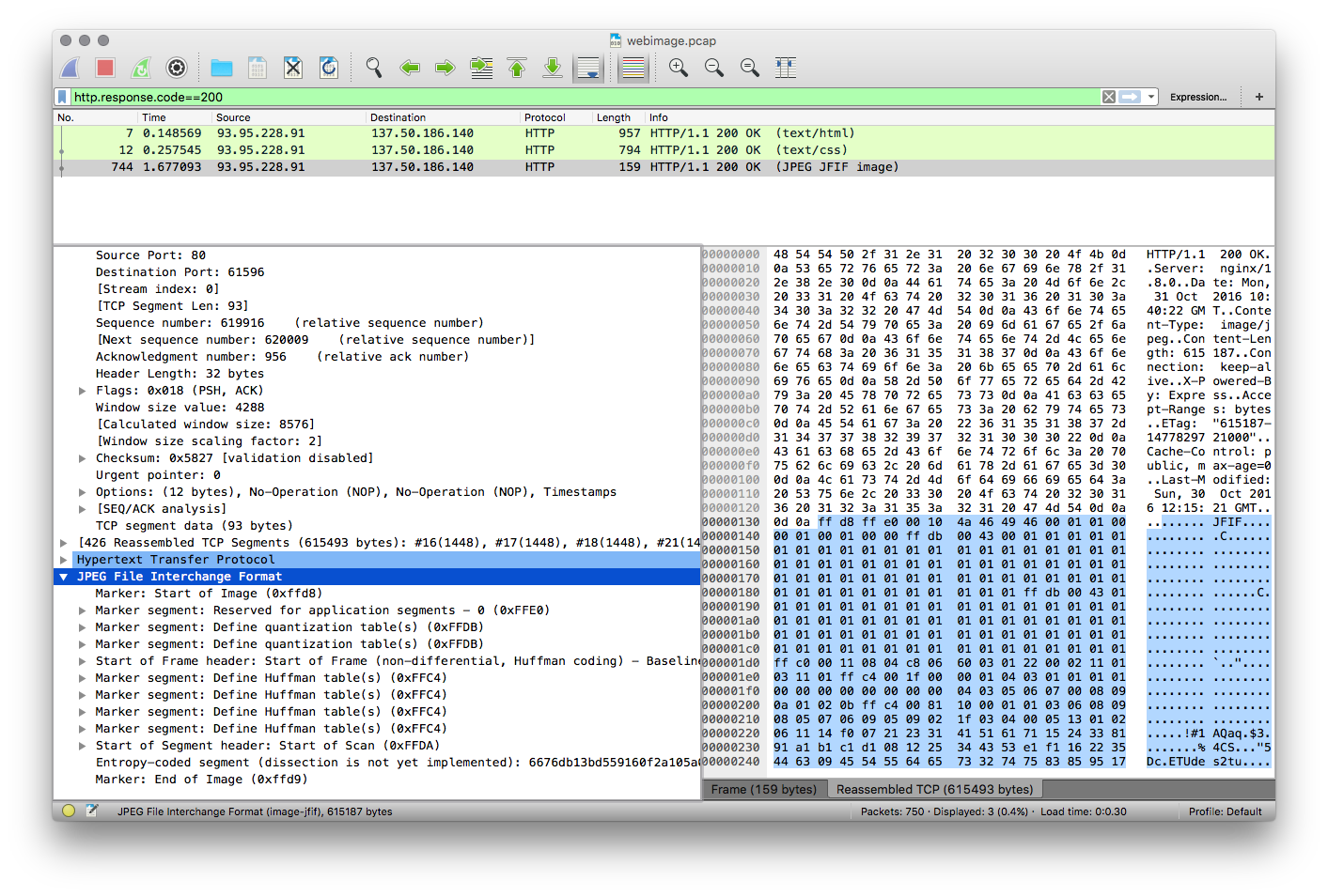 wireshark uses wihch mode